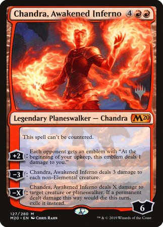 Chandra, Awakened Inferno [Core Set 2020 Promos] | Sanctuary Gaming