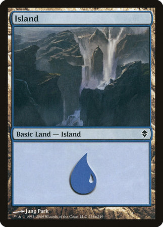 Island (235a) [Zendikar] | Sanctuary Gaming