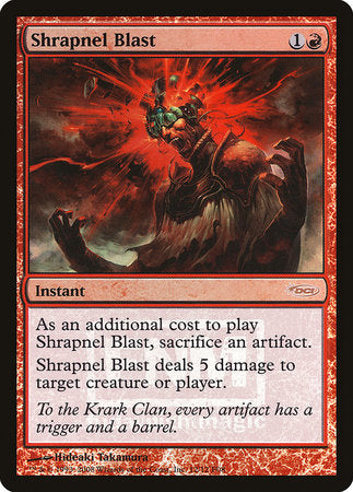 Shrapnel Blast [Friday Night Magic 2008] | Sanctuary Gaming