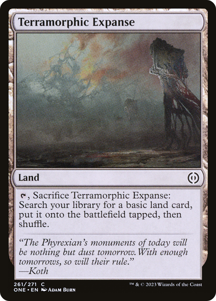 Terramorphic Expanse [Phyrexia: All Will Be One] | Sanctuary Gaming