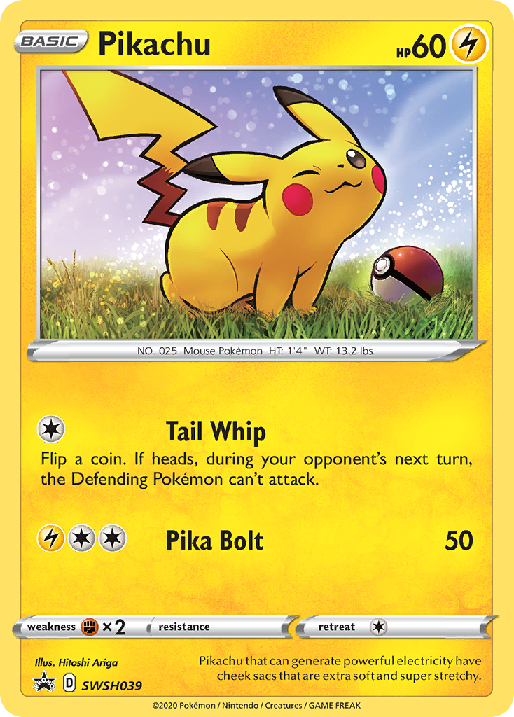 Pikachu (SWSH039) [Sword & Shield: Black Star Promos] | Sanctuary Gaming