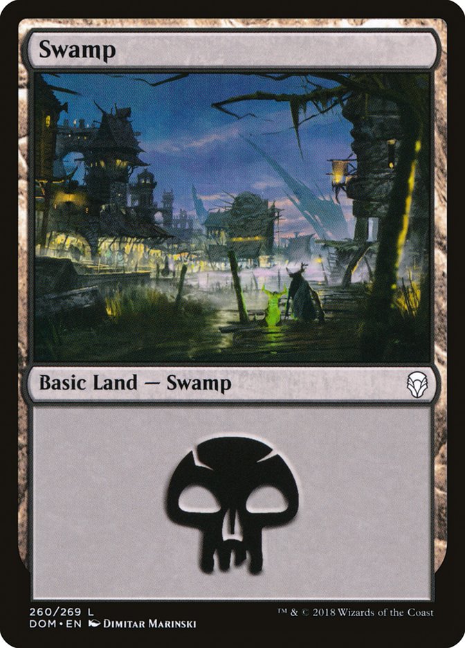 Swamp (260) [Dominaria] | Sanctuary Gaming