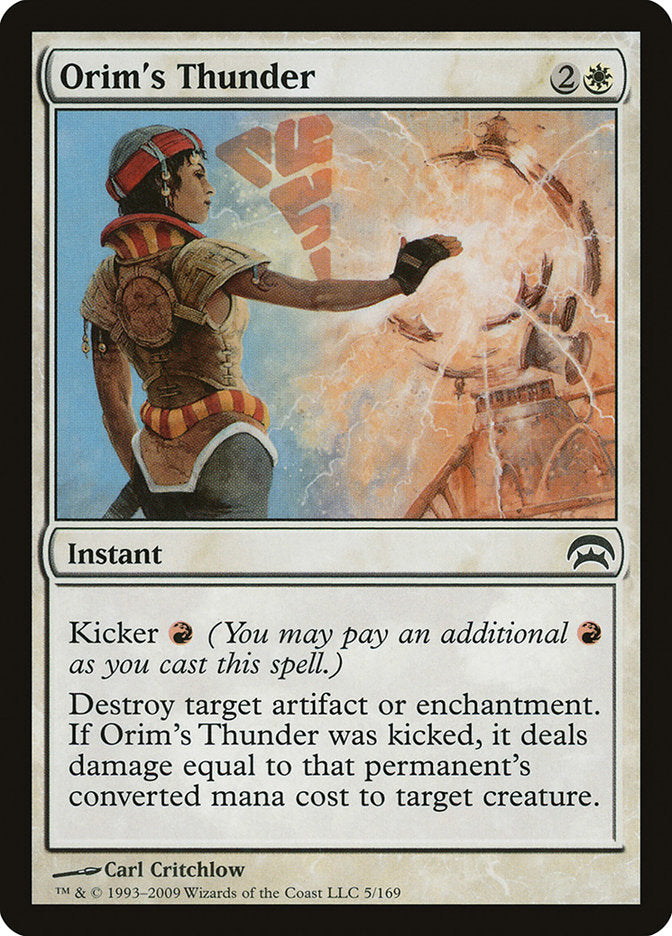 Orim's Thunder [Planechase] | Sanctuary Gaming