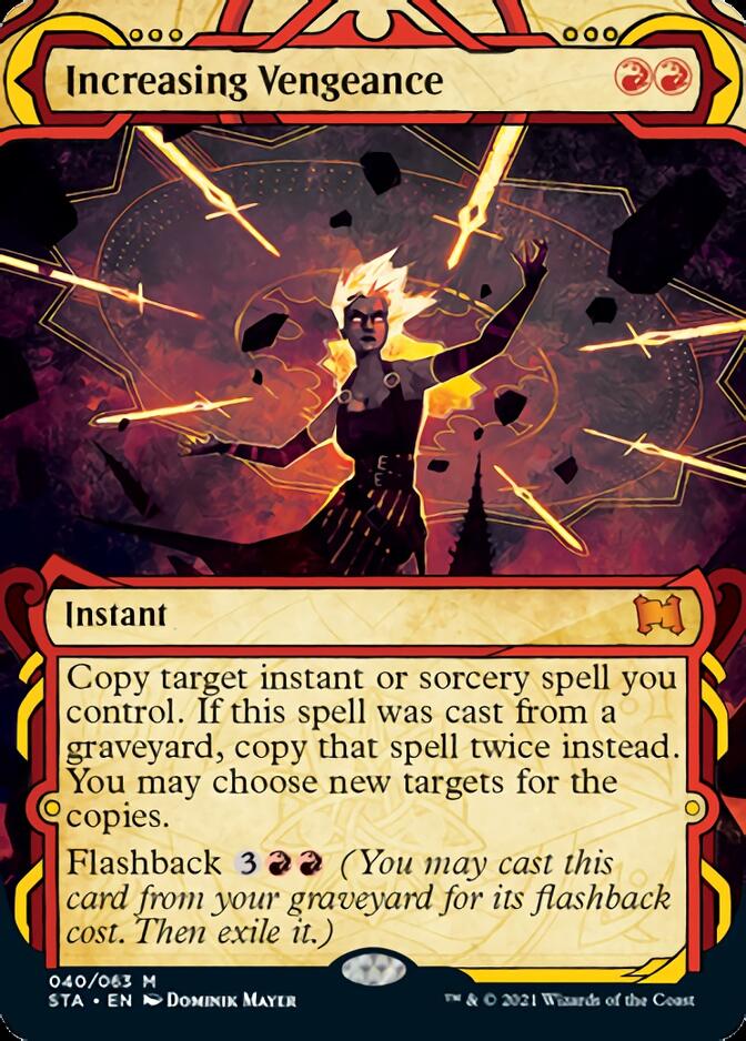Increasing Vengeance (Etched Foil) [Strixhaven Mystical Archive] | Sanctuary Gaming