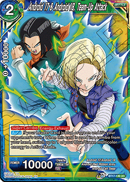 Android 17 & Android 18, Team-Up Attack (BT17-136) [Ultimate Squad] | Sanctuary Gaming