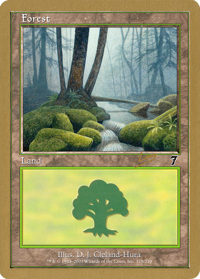 Forest (rl328) (Raphael Levy) [World Championship Decks 2002] | Sanctuary Gaming