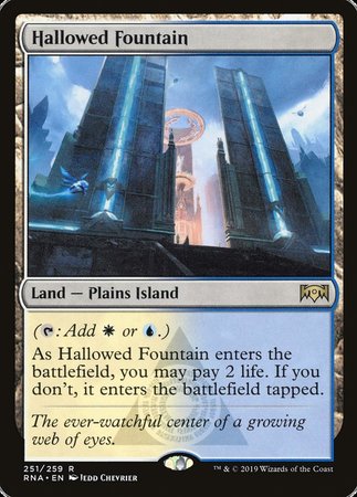 Hallowed Fountain [Ravnica Allegiance] | Sanctuary Gaming