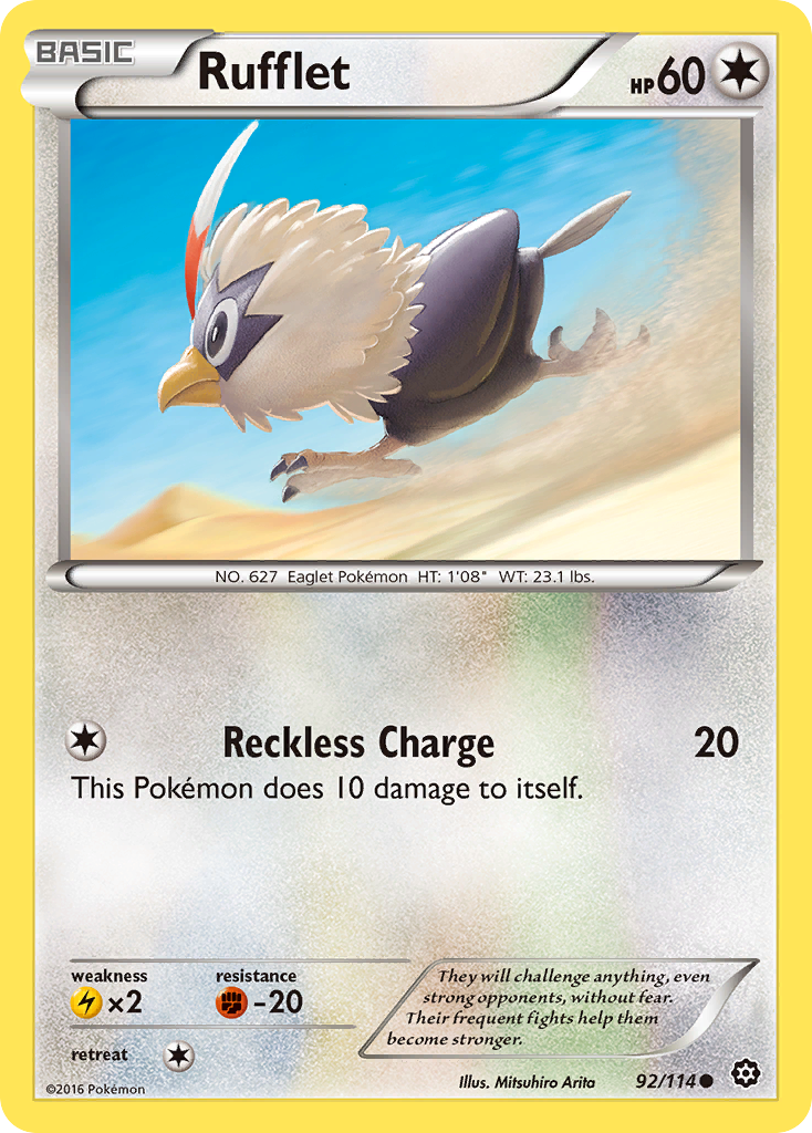 Rufflet (92/114) [XY: Steam Siege] | Sanctuary Gaming