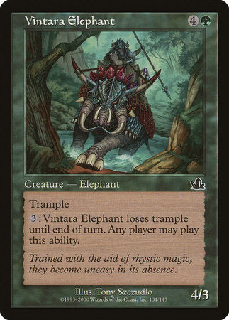 Vintara Elephant [Prophecy] | Sanctuary Gaming