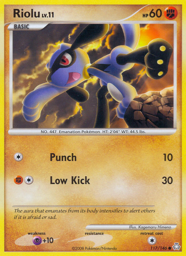 Riolu (117/146) [Diamond & Pearl: Legends Awakened] | Sanctuary Gaming