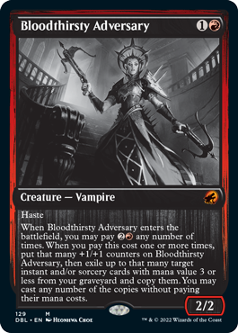 Bloodthirsty Adversary [Innistrad: Double Feature] | Sanctuary Gaming