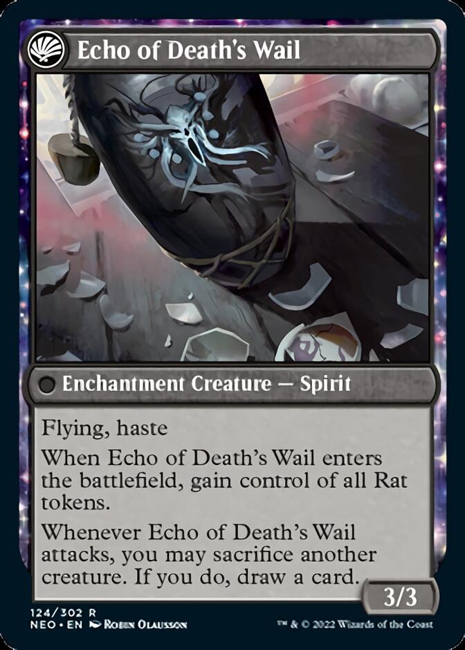 Tribute to Horobi // Echo of Death's Wail [Kamigawa: Neon Dynasty] | Sanctuary Gaming