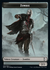 Zombie // Drake Double-sided Token [Streets of New Capenna Commander Tokens] | Sanctuary Gaming