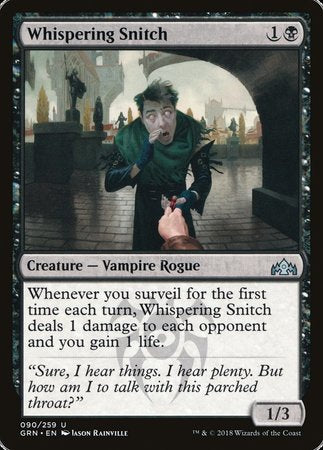 Whispering Snitch [Guilds of Ravnica] | Sanctuary Gaming