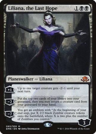 Liliana, the Last Hope [Eldritch Moon] | Sanctuary Gaming