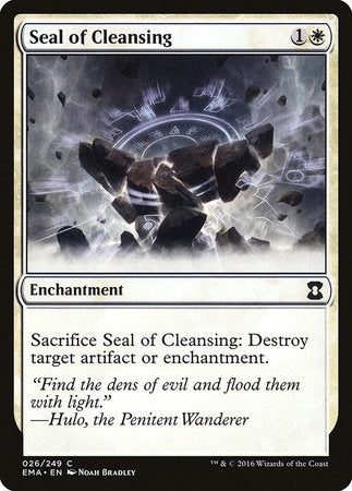 Seal of Cleansing [Eternal Masters] | Sanctuary Gaming