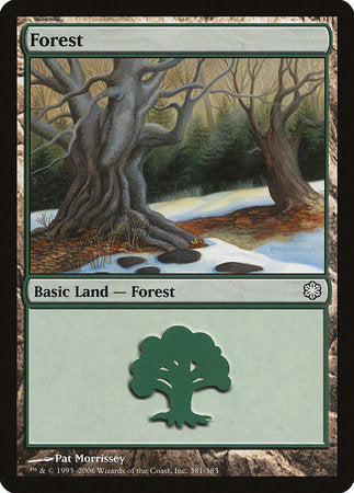 Forest (381) [Coldsnap Theme Decks] | Sanctuary Gaming