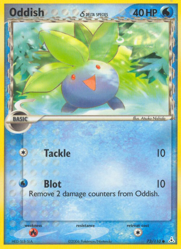 Oddish (73/110) (Delta Species) [EX: Holon Phantoms] | Sanctuary Gaming