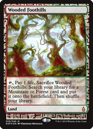 Wooded Foothills [Zendikar Expeditions] | Sanctuary Gaming
