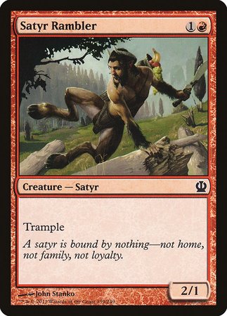 Satyr Rambler [Theros] | Sanctuary Gaming