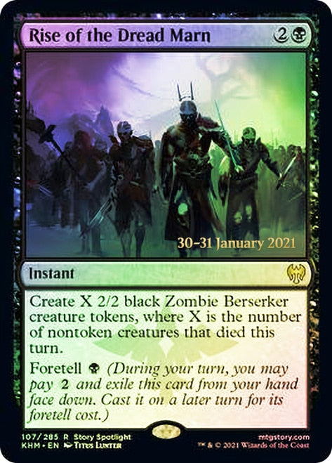 Rise of the Dread Marn  [Kaldheim Prerelease Promos] | Sanctuary Gaming