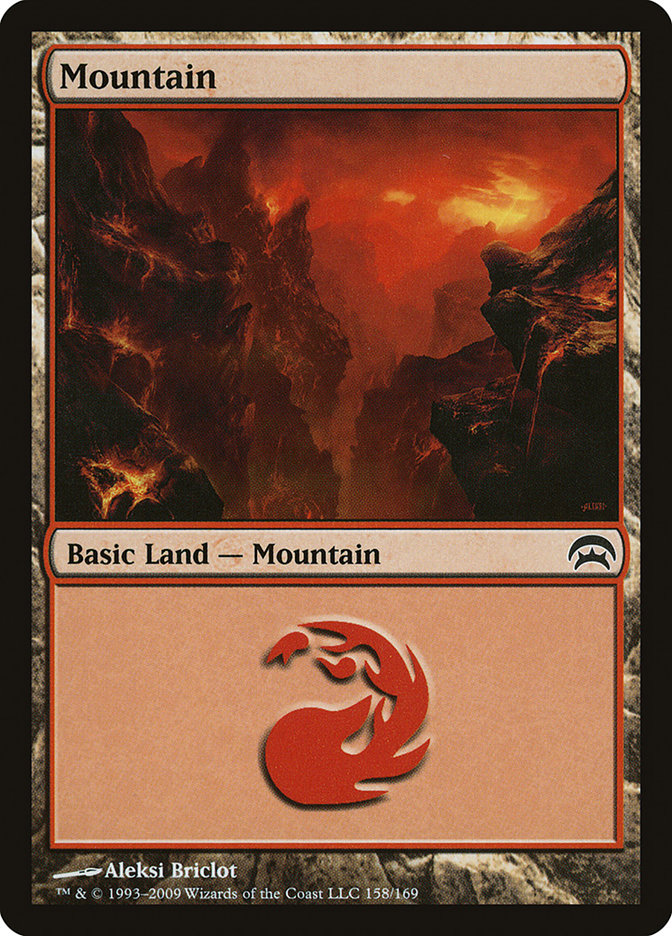 Mountain (158) [Planechase] | Sanctuary Gaming