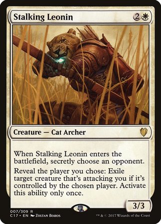 Stalking Leonin [Commander 2017] | Sanctuary Gaming
