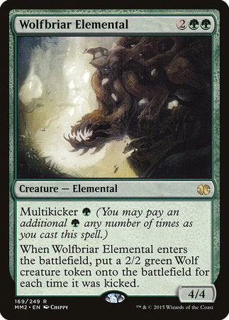 Wolfbriar Elemental [Modern Masters 2015] | Sanctuary Gaming