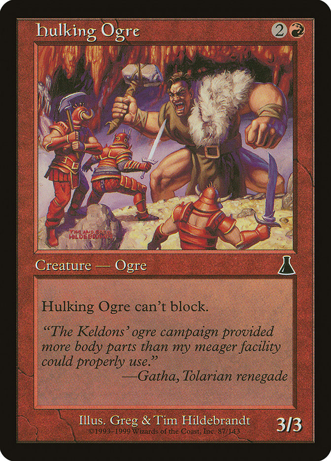 Hulking Ogre [Urza's Destiny] | Sanctuary Gaming