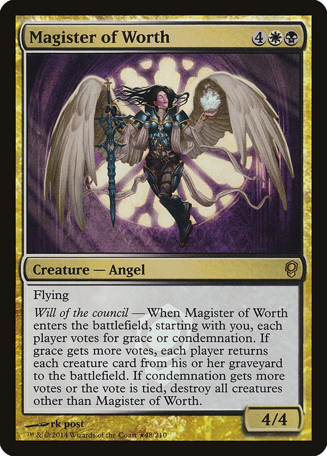 Magister of Worth (Launch) [Conspiracy Promos] | Sanctuary Gaming