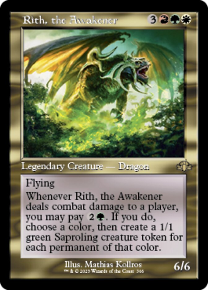 Rith, the Awakener (Retro) [Dominaria Remastered] | Sanctuary Gaming