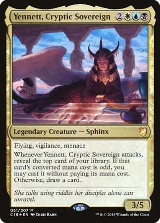 Yennett, Cryptic Sovereign [Commander 2018] | Sanctuary Gaming