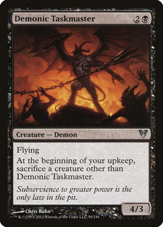 Demonic Taskmaster [Avacyn Restored] | Sanctuary Gaming