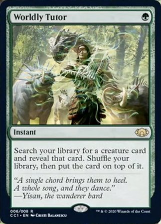 Worldly Tutor [Commander Collection: Green] | Sanctuary Gaming