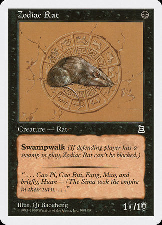 Zodiac Rat [Portal Three Kingdoms] | Sanctuary Gaming