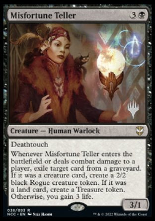 Misfortune Teller (Promo Pack) [Streets of New Capenna Commander Promos] | Sanctuary Gaming
