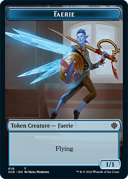 Pegasus // Faerie Double-Sided Token [Starter Commander Decks] | Sanctuary Gaming