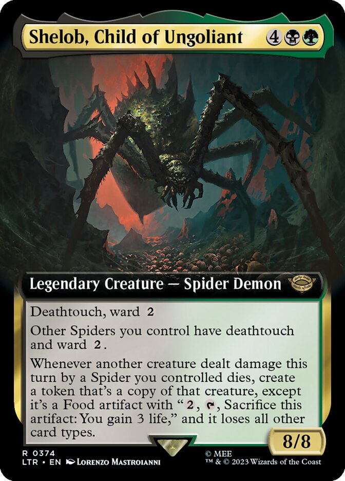 Shelob, Child of Ungoliant (Extended Art) [The Lord of the Rings: Tales of Middle-Earth] | Sanctuary Gaming