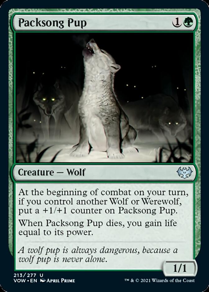 Packsong Pup [Innistrad: Crimson Vow] | Sanctuary Gaming