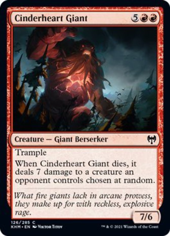 Cinderheart Giant [Kaldheim] | Sanctuary Gaming