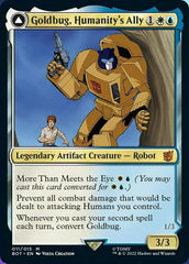 Goldbug, Humanity's Ally // Goldbug, Scrappy Scout [Universes Beyond: Transformers] | Sanctuary Gaming