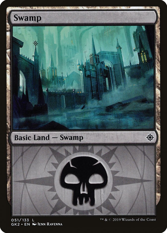 Swamp (51) [Ravnica Allegiance Guild Kit] | Sanctuary Gaming