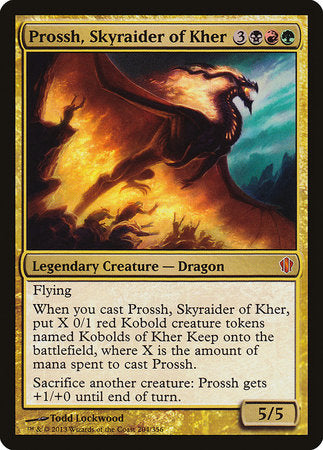 Prossh, Skyraider of Kher [Commander 2013] | Sanctuary Gaming