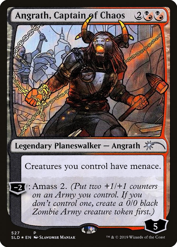 Angrath, Captain of Chaos (Stained Glass) [Secret Lair Drop Promos] | Sanctuary Gaming