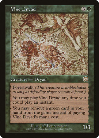 Vine Dryad [Mercadian Masques] | Sanctuary Gaming