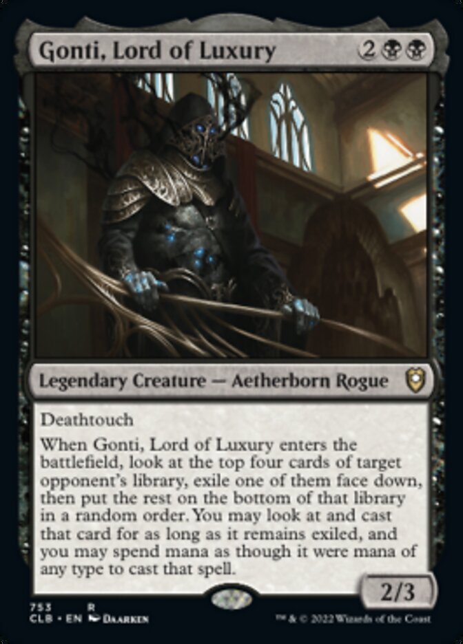 Gonti, Lord of Luxury [Commander Legends: Battle for Baldur's Gate] | Sanctuary Gaming