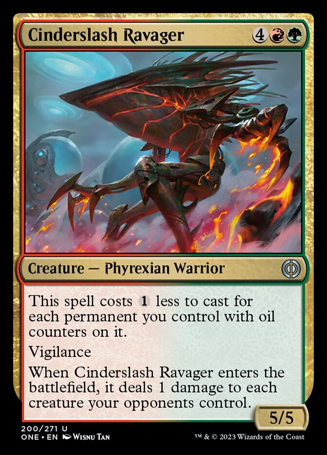 Cinderslash Ravager [Phyrexia: All Will Be One] | Sanctuary Gaming