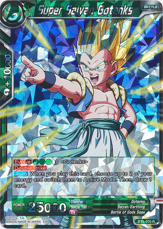 Super Saiyan Gotenks (Shatterfoil) (BT1-070) [Dragon Brawl] | Sanctuary Gaming