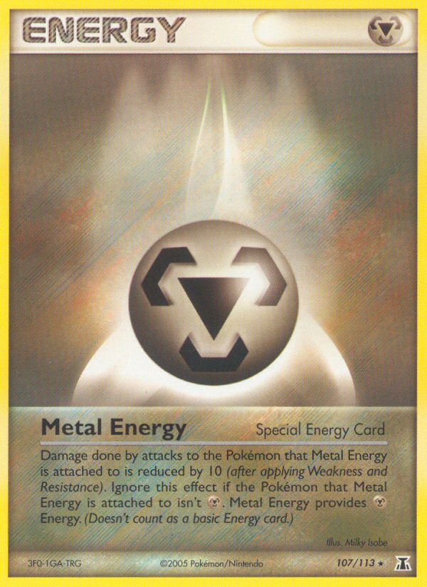 Metal Energy (107/113) [EX: Delta Species] | Sanctuary Gaming
