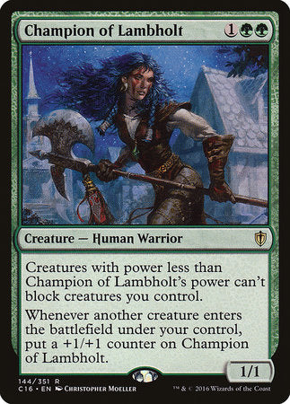 Champion of Lambholt [Commander 2016] | Sanctuary Gaming